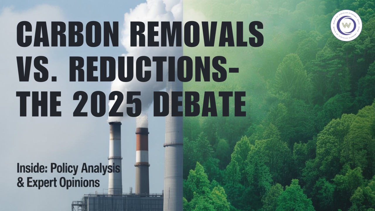 Carbon Removals vs. Reductions