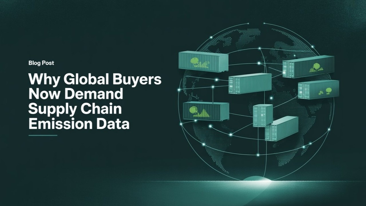Why Global Buyers Now Demand Supply Chain Emission Data