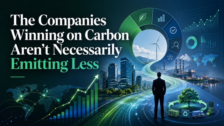 The Companies Winning on Carbon Aren’t Necessarily Emitting Less